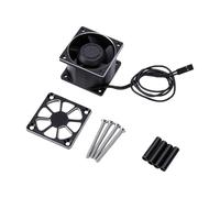 Generic Ventola di Raffreddamento del Motore per Auto RC Senza Spazzole Dissipatore di Calore da 40 Mm Ad Alta velocità 25000 Giri/min per Modelli e in Lega di Alluminio (BLACK)