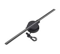 Generic Ventola Olografica Olografica 3D Ventola Olografica Olografica per Macchina Pubblicitaria Luce per Proiettore Ologramma Ventola 3D (Spina europea), Genericscodn587ft-11