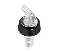 Generic Versatore per Bottiglie in Plastica da 15 Ml per Un'erogazione Accurata di Liquori Nei Bar e Nei Bar Domestici, Design Trasparente per Uso Alimentare (WHITE)