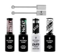 Generic Victoria Vynn Cat Eye Gel Set di smalti con magnete, base e top coat, perfetto per affascinanti disegni di unghie