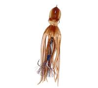 Generic Vivid Octopus Fishing Rigs Gonna Trolling Lure Esca Maschere con Inchiostro Intrappolante, Gancio in Acciaio Inossidabile, 1 Esca da Pesca