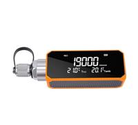 Generic Vuotometro Digitale HVAC con Adattatore SAE da 1/4 di Pollice, Resistente All'olio, Test di Pressione Accurato per HVAC e Refrigerazione, unità Ricaricabile