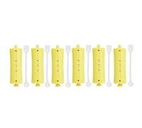 Generic Wave Heat Perm Rod Bigodini Fermaglio per Capelli Strumento per Parrucchieri Pratici Rulli per Capelli con Presa per 6 Pezzi Casuali 3,7 "Styling Perfetto per Tutti i di (Numero 2 (13 X 2,9