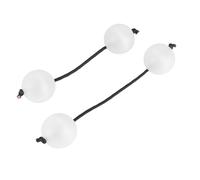 Generic West Africa Music Egg Kashaka Shaker Percussioni Orff per Principianti 2 Paia di Strumenti Ritmici a Mano Singola