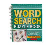 Generic WF Graham Wordsearch Puzzle Book - Rompicapo da viaggio con rilegatura a spirale Libro di puzzle con oltre 300 puzzle
