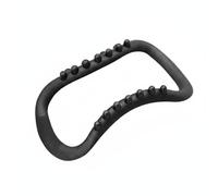 Generic Women Circle Anello Attrezzo Pilates Stretching Correzione Postura Polipropilene Resistente Adatto a Home Workout Ufficio Sportivi Sollievo Schiena Spalle, Nero