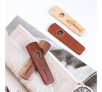 Generic Wooden Kazoo, Strumenti Musicali per Strumenti Musicali in Legno Partner di Chitarra Accompagnatore di Legno Kazoo per Feste Ukulele Violino Tastiera per Pianoforte per Bambini per Adulti