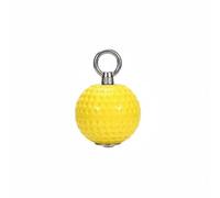 Generic Wrist Training Ball Palla Allenamento Impugnatura Mano Strumento Resistenza Materiale PU Durevole con Filo Acciaio Adatto per Arrampicata Sportivi Palestra Casa, 7CM, Palla Pu Giall Box