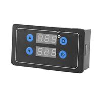 Generic YF-4 Relè Timer con Ritardo Ciclo Regolabile con 6 Funzioni, Doppio Display Digitale 0,1 Sec-999 Ore Controllo 5 A per Luci Stringa Motore, DC 12 V