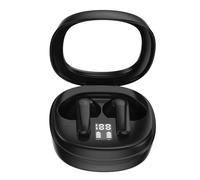Generic YW17 Cuffie wireless BT5.4 con cancellazione del rumore, chiamate HD con microfono integrato, display digitale con scomparto di ricarica da 220 mAh, supporto per 20 ore di durata della