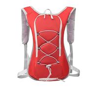 Generic Zaino Portatile per Idratazione con Tasche per Mountain Bike E Attività All'aperto, Rosso