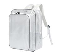 Generic Zaino Portautensili, Accessori per Camera Bianca, Organizer Professionale Multiuso, Borsa a Rete Trasparente per Tecnici E Specialisti Della Riparazio, Bianco, 30x20x40 Cm