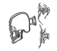 Generici Per Capelli Di Halloween - 3 Pezzi Artigli Orrore Con Scheletro E, Clip Decorative Per Le Donne Cosplay Per Le Donne, Spettacolo | Aspetto Pittoresco Esterno D