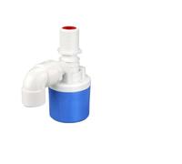 Generico 1/2 "3/4" 1 "Valvola di controllo automatico del livello dell'acqua Valvola a sfera a galleggiante Torre plastica Interruttore a ingresso(1/2",HIGH QUALITY_WHITE_UPPER)