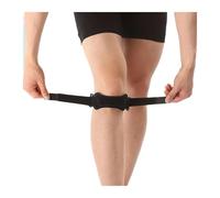 Generico 1/2 Pezzi di Cinghia for Ginocchio rotulea Regolabile for Supporto Sportivo a Compressione for Corsa, Basket, Calcio, Ciclismo(B 1pc)