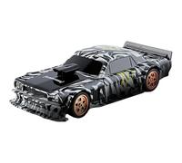 Generico 1/43 Mini RC Drift Car Gyro, 2.4G 4WD 15KM / H Modello di Auto da Corsa elettrica RC a proporzione Completa con luci a LED, Veicolo telecomandato per Adulti,Nero