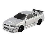 Generico 1/43 Mini RC Drift Car Gyro, 2.4G 4WD 15KM / H Modello di Auto da Corsa elettrica RC a proporzione Completa con luci a LED, Veicolo telecomandato per Adulti,Argento
