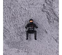 Generico 1/64 in miniatura in lega di moto modello di pubblica sicurezza speciale della polizia per esposizione regalo di compleanno per bambini da collezione