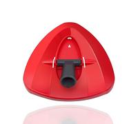 Generico 1 Base Mop Rosso Compatibile con Vileda 2 in 1 Turbo Mop, EasyWring Mop 1-Tank System Testina di Ricambio per Spin Mop- Alloggiamento Base in plastica Accessori Disco