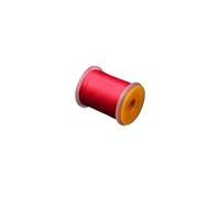 Generico 1 Bobina di Filo da 70D Resistente for la Costruzione Piccole Esche, Mosche, 109 Iarde/Bobina, Seta Leggera, Compatibile con ami 22# a 14#(Red)