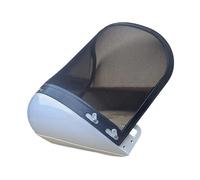 Generico 1 Casco di Sicurezza for tagliaerba da Giardino, con Maschera Protettiva a Rete Integrale for la Protezione forestale del decespugliatore disboscamento(White)