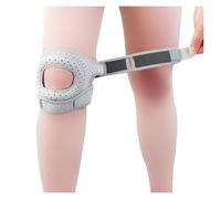 Generico 1 Confezione di Supporto for Manica Compressione for Ginocchiera Rotula for Donne e Uomini, Protezioni for Allenamento Contro Il Dolore l'artrite(Gray,Gray)