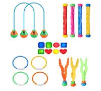Generico 1 Dive Toys Sinking Dive Rings | Pool Toys for Adults