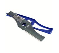 Generico 1 Lama for Tosaerba in Acciaio al Carbonio SK5, Design a Doppia Faccia a Forma di Arco for Una Maggiore Durata for Tosaerba/cesoie da potatura(1PC)