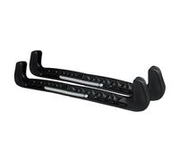 Generico 1 Paar Schlittschuhschoner (31x6 cm) aus HDPE - Universal Kufenschoner für Eiskunstlauf & Eishockey - Elastischer, Verstellbarer Kufenschutz & Kratzschutz für Schlittschuhkufen