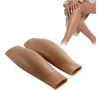 Generico 1 Paio di Cuscinetti in Silicone per Polpacci, Potenziatore per Gambe e Braccia, Correttore per Polpacci per Gambe Sottili, Magre o Storte, Coprire Cicatrici,Color 3,Medium
