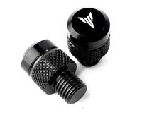 Generico 1 Pair Motorcycle M10*1.25 Aluminum Screws Bolts Cover Screws Caps Mirror Hole Plug Modified Parts Compatible with MT03 MT07 MT09