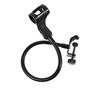Generico 1 Pc asta microfonica gancio per supporto per cuffie cremagliera regolabile stand microfono scrivania staffa microfono aste microfoniche staffa del microfono ferro da stiro Black