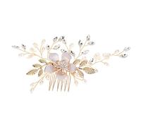 Generico 1 Pc Pettine Per La Sposa Incantesimi Accessori Per Matrimonio Ballo Studentesco Nozze Accessori Per Da Sposa Pettine Per Velo Da Sposa Forcine Sposa Golden