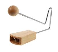 Generico 1 Pc strumento musicale percussioni stimolare trilli palline legno giocattolo per strumenti a percussione giocattolo tremolo Giocattolo musicale per di legno