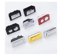 Generico 1 pz Pulsante di Scarico Doppio for WC, Serbatoio Rettangolare, valvole di Risparmio idrico, Pulsanti di Scarico Closestool, Accessori for Il Bagno(A-02)