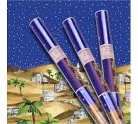 Generico 1 PZ Rotolo Polipropilene FONDALE PRESEPE 70 cm x 1 Metro