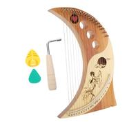 Generico 1 Set 19 19 Toni Lira Arpa Di Dimensioni Standard Arpa Imbottita Custodia Per Arpa Clavicembalo Lira Arpa Strumento Musicale Arpa Arpa Marrone Arpa Portatile Arpa Da Grembo