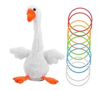 Generico 1 Set anello giocattolo giocattoli interattivi per pin di alto valore cicalino dell'elica figurine di calcio lampadina e27 bomboniere giochi di lancio dell'anello plastica