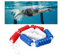 Generico 1 Set Boa for Corsia for Piscina, Corda di Sicurezza for Segnaletica A Spirale con 5 Galleggianti, Colore visibilità Efficace, for Dividere Il Layout Accessorio for(15m/49.2ft)