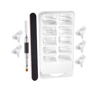 Generico 1 Set Di Estensione Manicure Unghie Falsi Con Kit Di Stampo Per Strumenti Di Manicure in Scala