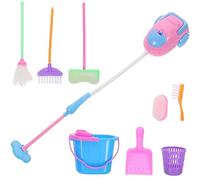 Generico 1 Set Giocattoli per Pulizia Interattivi per Casa e Accessori per Giochi Ruolo e Pulizie Domestiche