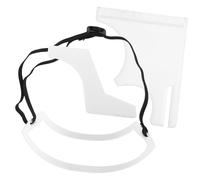 Generico 1 Set strumento per modellare i baffi cera per il viso Uomo facciale barber tools parrucchiera per rifinire la barba strumento per modellare la barba con pettine plastica