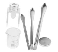 Generico 1 Set Strumento Per Riparare Il Rossetto Kit Rossetto Fai Da Te Kit Fai Da Te Per Lucidalabbra Spatola Per Crema Per Gli Occhi Piccolo Bicchiere Pigmento Del Plastica