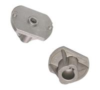 Generico 1 Supporto MOZZO Porta Lama Alluminio X RASAERBA Compatibile con GGP Compatibile con CASTELGARDEN TC92 25463200