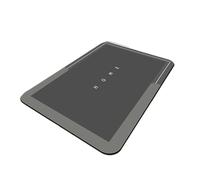Generico 1 Tappetino Super Assorbente da 40 * 60 cm per Il Bagno, Antiscivolo, ad Asciugatura Rapida, Morbido, per Doccia, Vasca, zerbino da Esterno(Dark Gray)