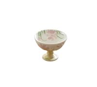 Generico 1 Tazza da tè Dipinta a Mano for tè Kung Fu | Stile di pittura a olio, Bacio della farfalla da sogno, Piede alto, Ceramica, Coppa principale, Regalo(B-7.5X6CM-75ML)