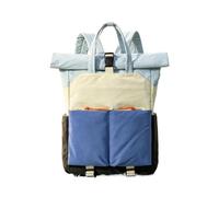 Generico 1 zaino resistente all'acqua for l'escursionismo all'aperto | Nylon, resistente all'acqua, patchwork, cintura con cuscino d'aria, 20-35 litri, unisex, escursionismo(Style-3)