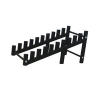 Generico 10/12 tiers Floor Tile Display Rack,Sample Display Rack,Vertical Floor Tile Holder,Flip-over display,for Retail Stores Shopping Malls(10 grids)