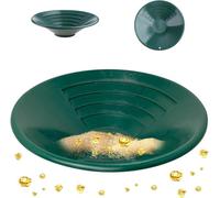 Generico 10/14 in Setaccio per Oro, in Plastica, Attrezzatura per Panoramica Oro, Plastica Mining Pan Gold Pan(10 in)