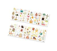 Generico 10 Fogli Pasqua Tatuaggio Adesivi Cartoni Animati Adesivi Per I Adesivi Per Adesivi Decorativi Braccio Adesivi Corpo Adesivi Donne Autoadesivo Autoadesivo Del